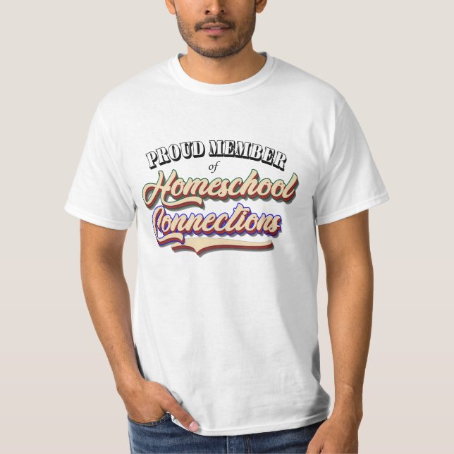 Camiseta Orgulloso miembro de las conexiones de la escuela  (Anverso)