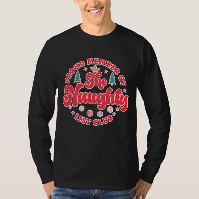 Camiseta Orgulloso Miembro De Los Navidades Del Club De La  (Anverso)
