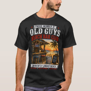 Camiseta Orgulloso Miembro Del Club De La Barra De Playa De