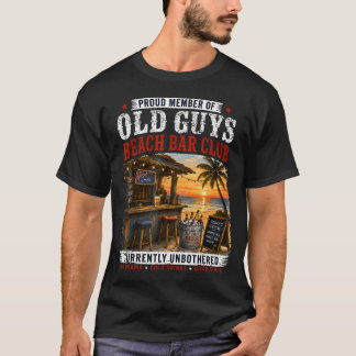 Camiseta Orgulloso Miembro Del Club De La Barra De Playa De