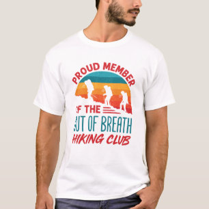 Camiseta Orgulloso miembro del Club de Senderismo Out of Br