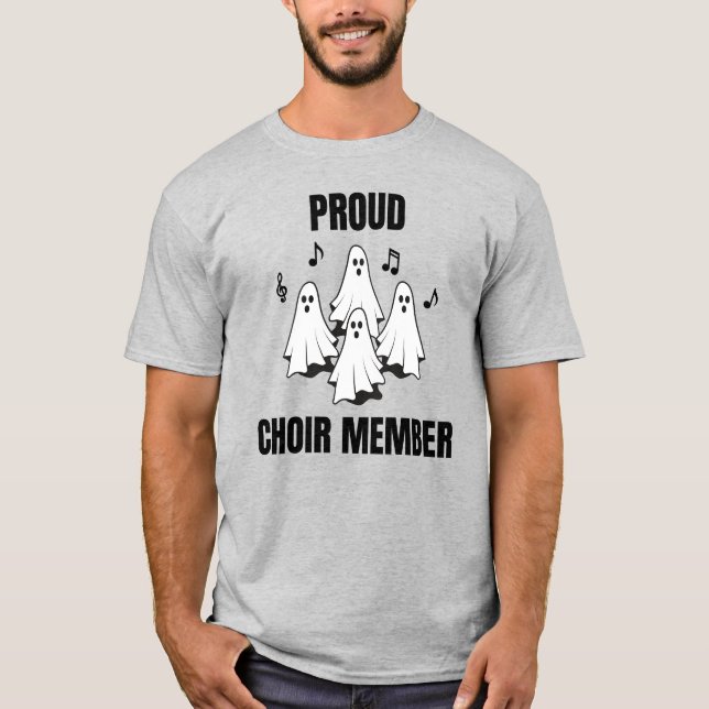 Camiseta Orgulloso miembro del coro (Anverso)