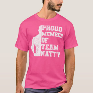Camiseta Orgulloso Miembro Del Equipo Natty Natural Muscle