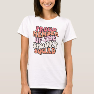 Camiseta Orgulloso Miembro del Escuadrón Espeluznante   Hal