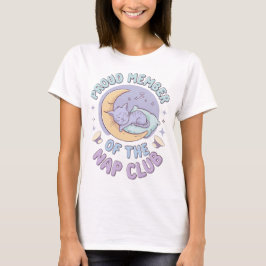 Camiseta Orgulloso miembro del Nap Club: Objetivos de sueño