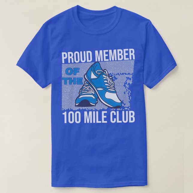 Camiseta Orgulloso Miembro Del Sendero 100 Mile Club Ultra  (Diseño del anverso)