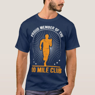 Camiseta Orgulloso Miembro Del Sendero 100 Mile Club Ultra