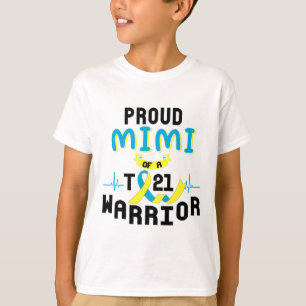 Camiseta Orgulloso Mimi De Los Awarenes Del Síndrome De War