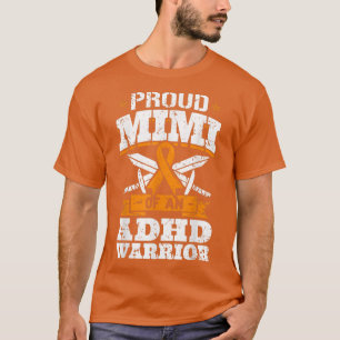 Camiseta Orgulloso Mimi De Una Cinta Gra De Concienciación