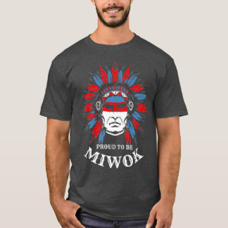 Camiseta Orgulloso Miwok Native American Premium