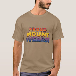Camiseta Orgulloso Monte Everest