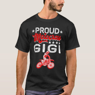 Camiseta Orgulloso Motocross Gigi, amante del deporte en el