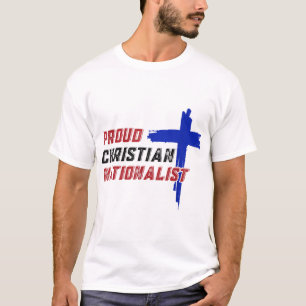 Camiseta Orgulloso nacionalista cristiano