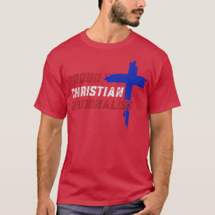 Camiseta Orgulloso nacionalista cristiano