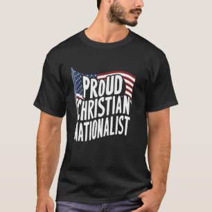 Camiseta Orgulloso nacionalista cristiano