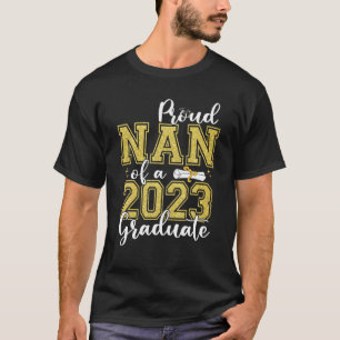 Camiseta Orgulloso Nan De Clase 2023 Graduado Para La Gradu