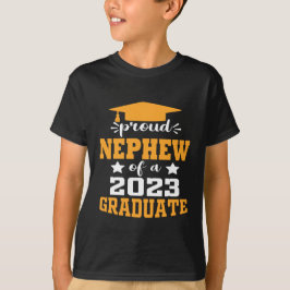 Camiseta Orgulloso NEPHEW de una clase de 2023 Graduado Mod