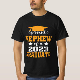 Camiseta Orgulloso NEPHEW de una clase de 2023 Graduado Mod