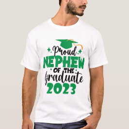 Camiseta Orgulloso NEPHEW de una clase de 2023 Graduate Fun