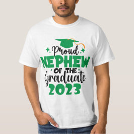 Camiseta Orgulloso NEPHEW de una clase de 2023 Graduate Fun