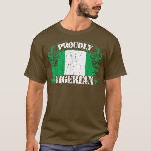 Camiseta Orgulloso nigeriano