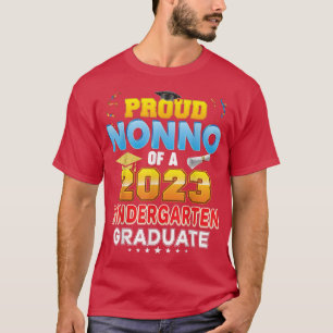 Camiseta Orgulloso No De Un Graduado De Jardín De Niños De
