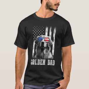 Camiseta Orgulloso norteamericano de recuperación de oro Pe
