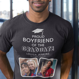Camiseta Orgulloso novio de la graduación