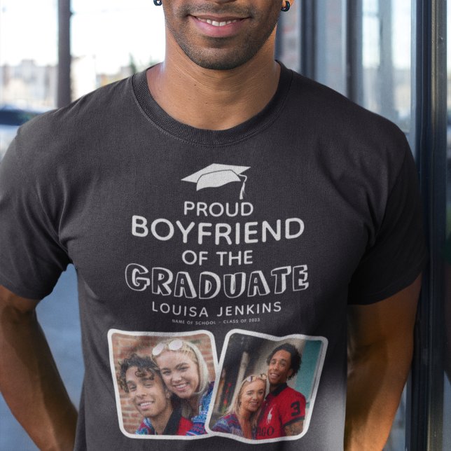 Camiseta Orgulloso novio de la graduación (Subido por el creador)