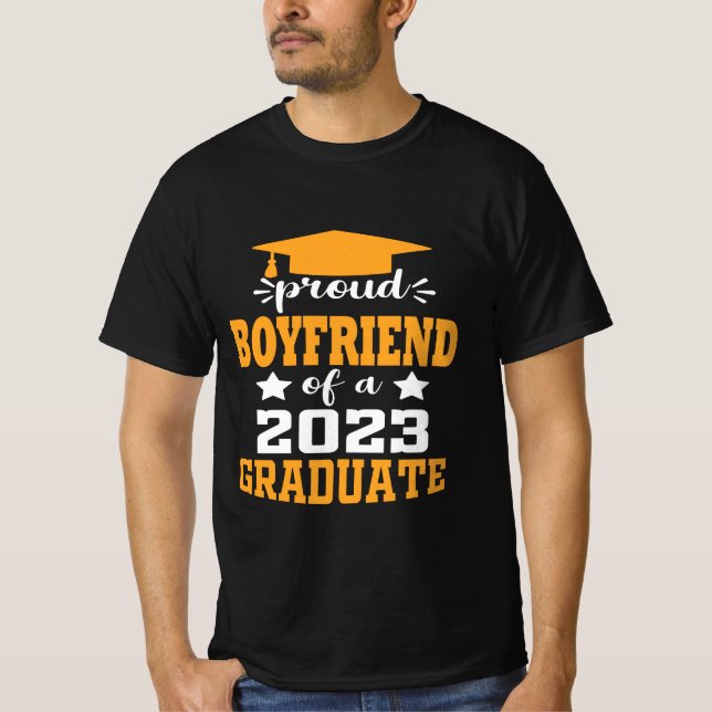 Camiseta Orgulloso NOVIO de una clase de 2023 Graduado Mode (Anverso)