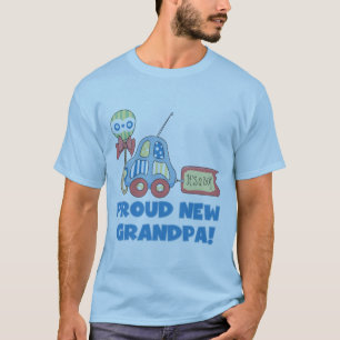 Camiseta Orgulloso nuevo abuelo es un niño TShirts y regalo