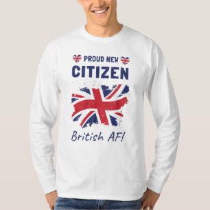 Camiseta Orgulloso nuevo ciudadano británico, ceremonia de