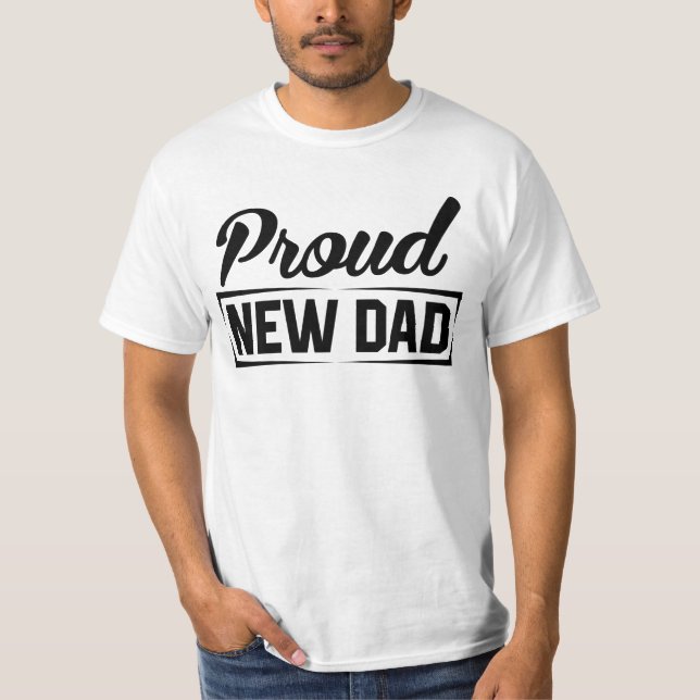 Camiseta Orgulloso nuevo papá (Anverso)