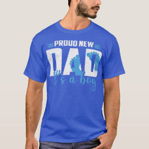 Camiseta Orgulloso nuevo papá es revelación de género de em