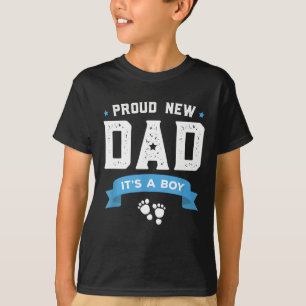 Camiseta Orgulloso nuevo papá es un chico lindo regalo del 