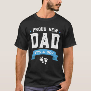 Camiseta Orgulloso nuevo papá es un chico lindo regalo del