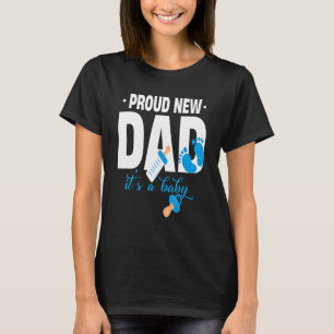 Camiseta Orgulloso nuevo papá es un niño lindo día de padre