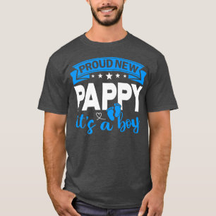 Camiseta Orgulloso nuevo papa es un niño revelado de género
