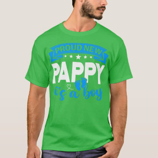 Camiseta Orgulloso nuevo papa es un niño revelado de género