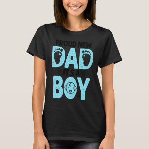 Camiseta Orgulloso nuevo papá para el día del padre masculi
