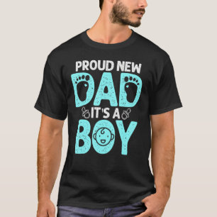 Camiseta Orgulloso nuevo papá para el día del padre masculi