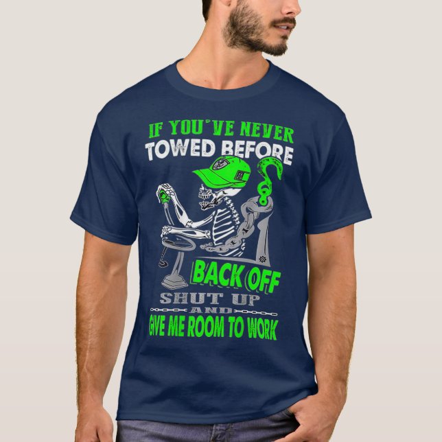 Camiseta Orgulloso Operador de Camión de Vapor (Anverso)
