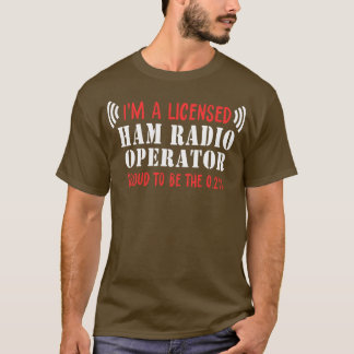 Camiseta Orgulloso Operador de Radio Ham
