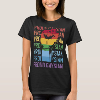 Camiseta Orgulloso orgullo gay en Gaysia Patrimonio asiátic
