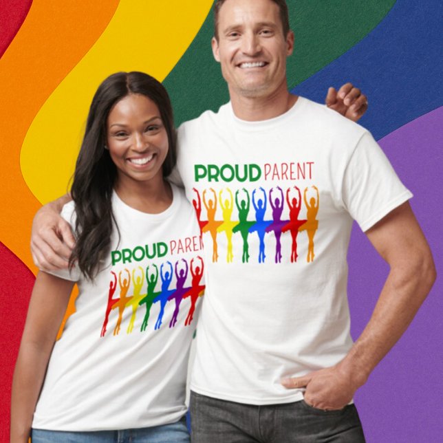Camiseta Orgulloso Orgullo Gay Flamante Ballet Arcoiris Sil (Subido por el creador)