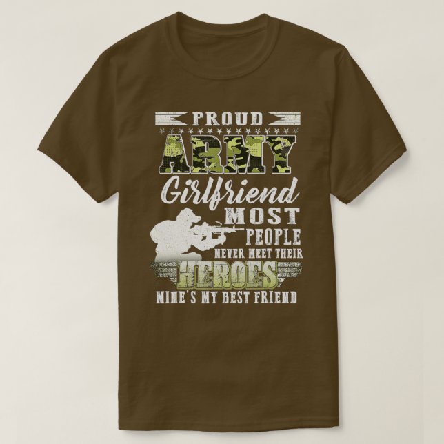 Camiseta Orgulloso Orgullo Militar Abuela Armada (36) (Diseño del anverso)