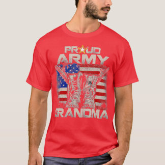 Camiseta Orgulloso Orgullo Militar Abuela Armada (40)