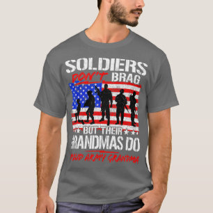 Camiseta Orgulloso Orgullo Militar Abuela Armada (82)