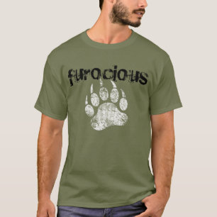 Camiseta Orgulloso Oso Gay Genial Pata de Oso Furioso Grung