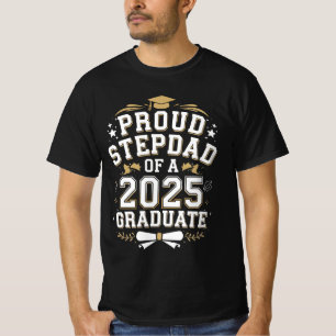 Camiseta Orgulloso Padrastro De Un Graduado 2025 Graduación